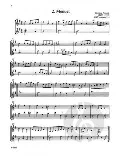 Klavierbüchlein für Anna Magdalena Bach (Johann Sebastian Bach) 