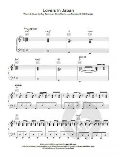 Lovers In Japan von Coldplay 