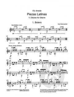 Piezas latinas von Kurt Schumacher 