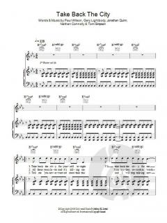 Take Back The City von Snow Patrol 