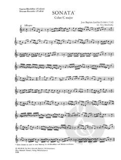 Sonata C-Dur (Jean Baptiste Loeillet 'de Gant) 