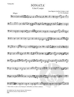 Sonata C-Dur (Jean Baptiste Loeillet 'de Gant) 