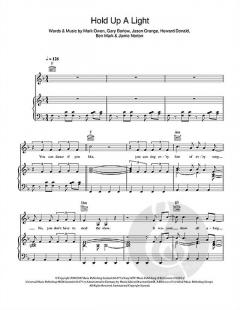 Hold Up A Light von Take That 