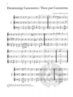 Dreistimmige Canzonetten (Claudio Monteverdi) 