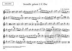 Sonatilles galantes op. 6 Nr. 1-3 (Esprit-Philippe Chedeville) 