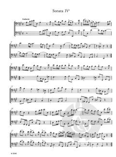 6 Duette von Joseph Bodin de Boismortier für Bassinstrumente (Violoncelli/Fagotti/Viole da gamba) op. 40 im Alle Noten Shop kaufen