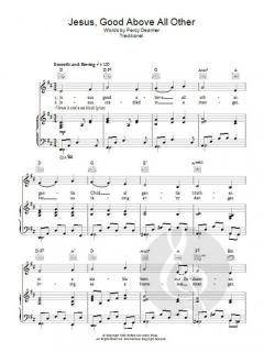 Jesus Good Above All Other von Percy Dearmer 