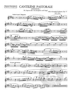 Cantilène pastorale von Alexandre Guilmant 