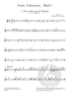 Tunes, Voluntaries aus dem Barock Heft 1 für 4 Trompeten im Alle Noten Shop kaufen