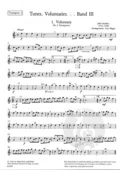 Tunes, Voluntaries aus dem Barock Heft 3 für 4 Trompeten im Alle Noten Shop kaufen