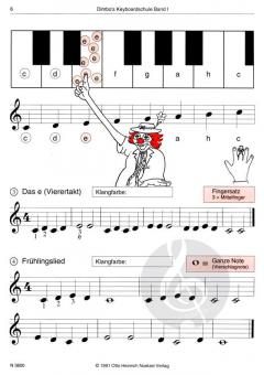 Dimbo's Keyboardschule Band 1 von Uwe Heger im Alle Noten Shop kaufen