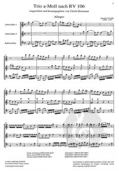 Trio a-Moll (Antonio Vivaldi) 