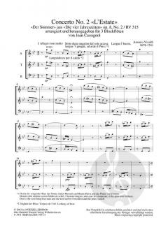 Concerto Nr. 2 L'Estate (Antonio Vivaldi) 