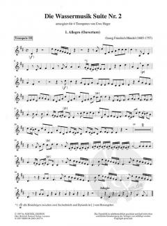 Die Wassermusik von Georg Friedrich Händel 