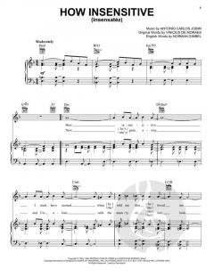 How Insensitive (Insensatez) von Antonio Carlos Jobim 