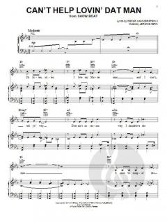 Can't Help Lovin' Dat Man von Jerome Kern 