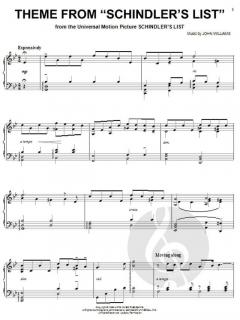 Theme from Schindler's List von John Williams 