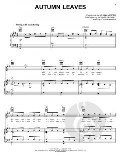 Autumn Leaves von Ahmad Jamal 