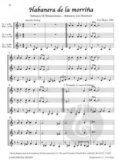 Straßenmusik à 3 von Uwe Heger 