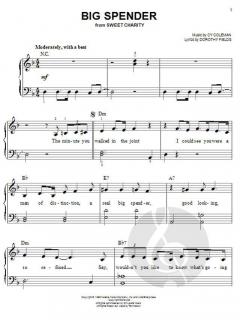 Big Spender von Cy Coleman 