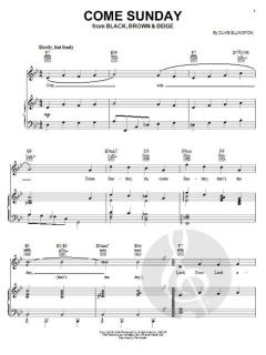 Come Sunday von Duke Ellington 