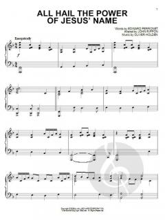 All Hail The Power Of Jesus' Name von Edward Perronet 