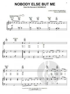 Nobody Else But Me von Jerome Kern 
