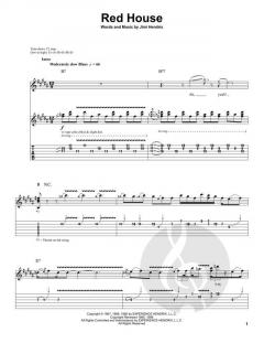 Red House von Hendrix 