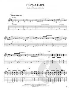 Purple Haze von Hendrix 