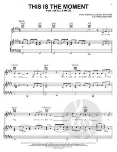 This Is The Moment von Leslie Bricusse 