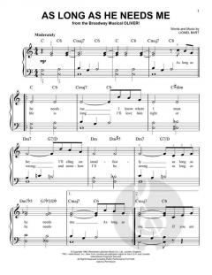 As Long As He Needs Me von Lionel Bart 