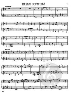 Musik für Waldhorn op. 109 Heft II/1 von Siegfried Borris für Horn Duett