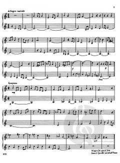 Musik für Waldhorn op. 109 Heft II/1 von Siegfried Borris für Horn Duett