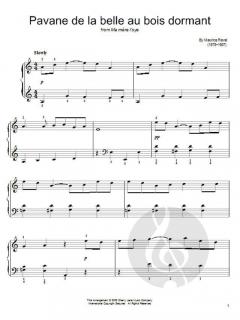 Pavanne De La Belle Au Bois Dormant von Maurice Ravel 