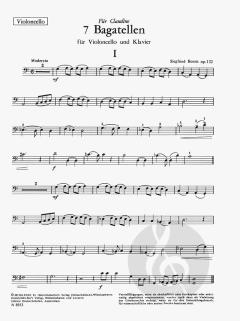 7 Bagatellen von Siegfried Borris im Alle Noten Shop kaufen