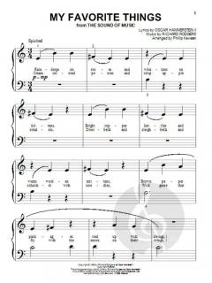 My Favorite Things von Rodgers & Hammerstein 