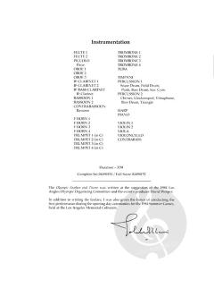 Olympic Fanfare and Theme von John Williams 