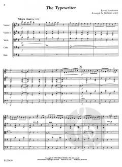 Leroy Anderson for Strings 