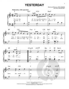 Yesterday von The Beatles 