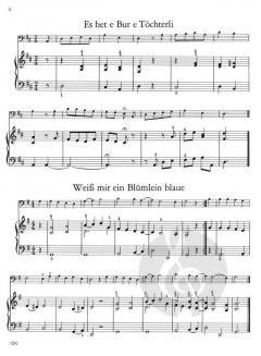 Volkslieder in leichten Sätzen 