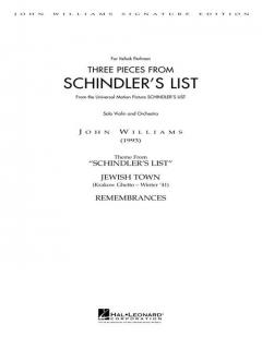 Schindler's List Three Pieces From von John Williams 