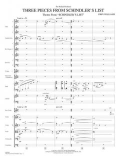 Schindler's List Three Pieces From von John Williams 