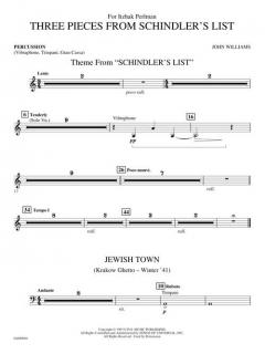 Schindler's List Three Pieces From von John Williams 