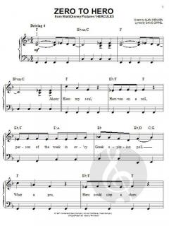 Zero To Hero von Alan Menken 