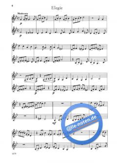 10 leichte Duette für Trompeten von Gustl Huuck im Alle Noten Shop kaufen