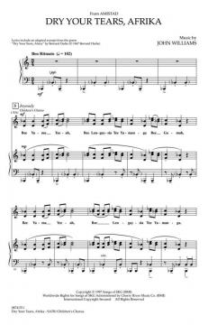 Dry Your Tears Afrika (Amistad) (With Choir) von John Williams 
