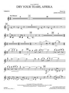 Dry Your Tears Afrika (Amistad) (With Choir) von John Williams 