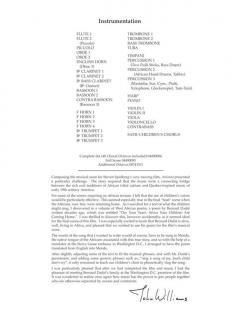 Dry Your Tears Afrika (Amistad) (With Choir) von John Williams 