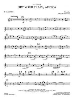 Dry Your Tears Afrika (Amistad) (With Choir) von John Williams 