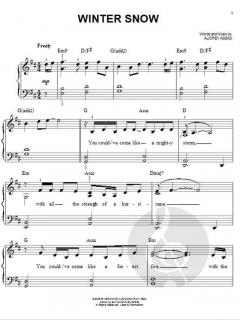 Winter Snow von Chris Tomlin 